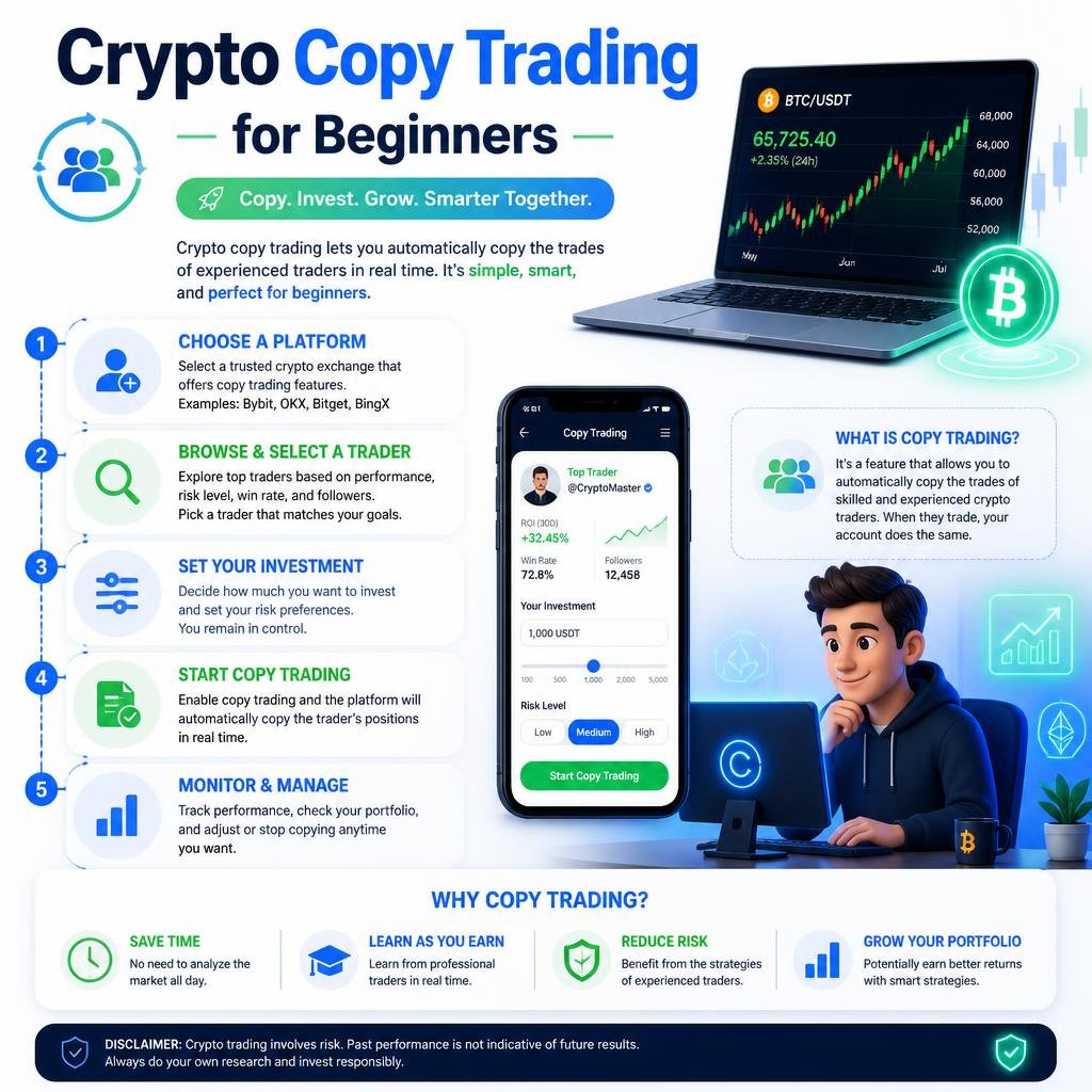 crypto copy trading for beginners step by step guide